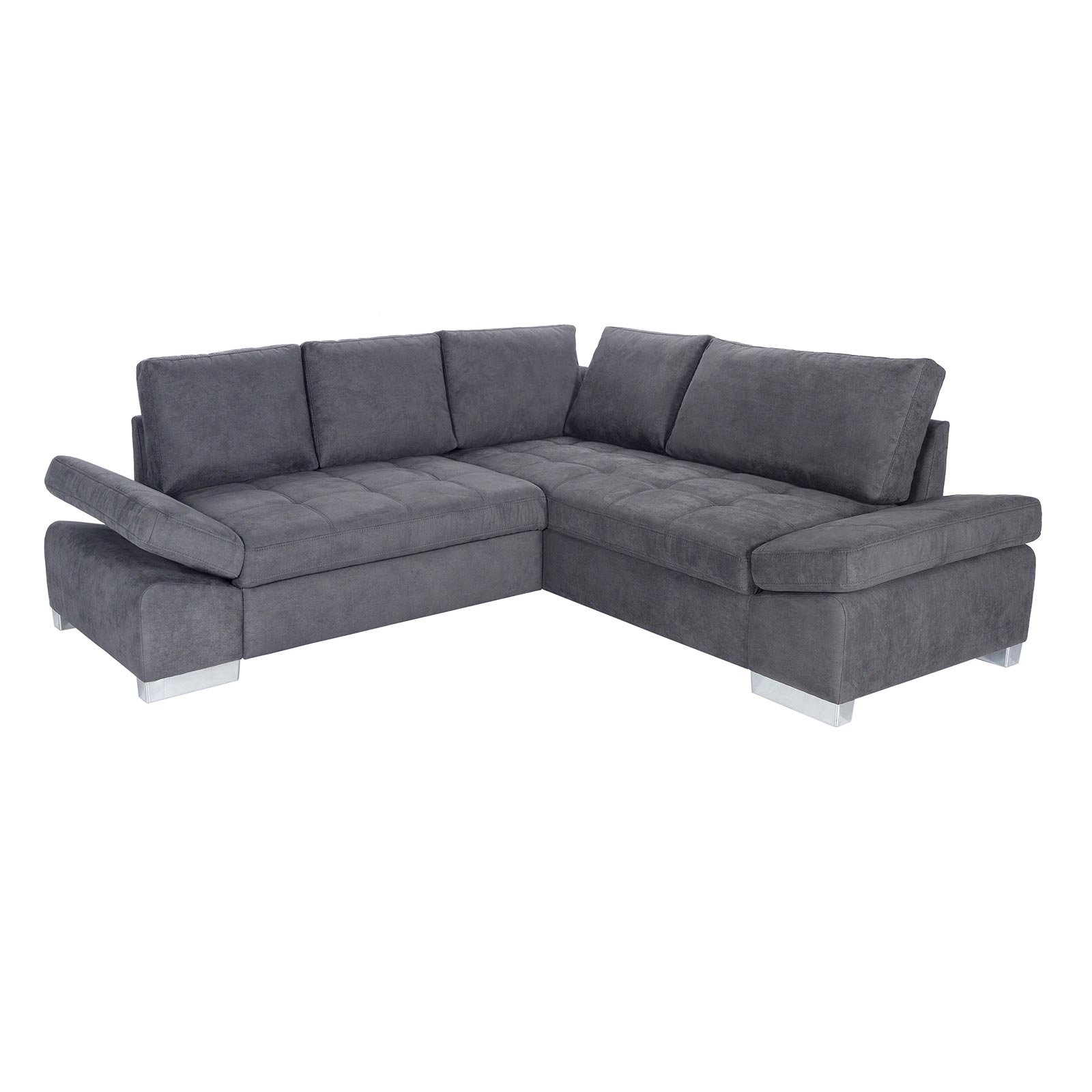 Ecksofa - stone - Liegefunktion links