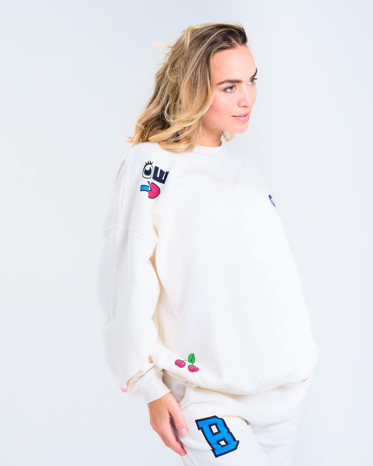 Bumpro BP Mega Sweater White\Multi