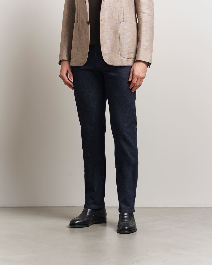 Zegna 5-Pocket Denim Jeans Dark Rinse