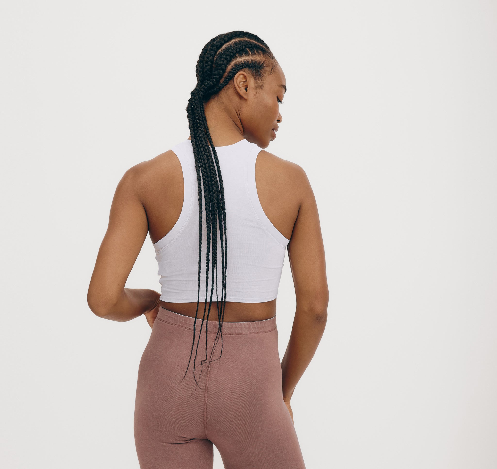 ORGANIC COTTON<br>Core Crop Tank Top