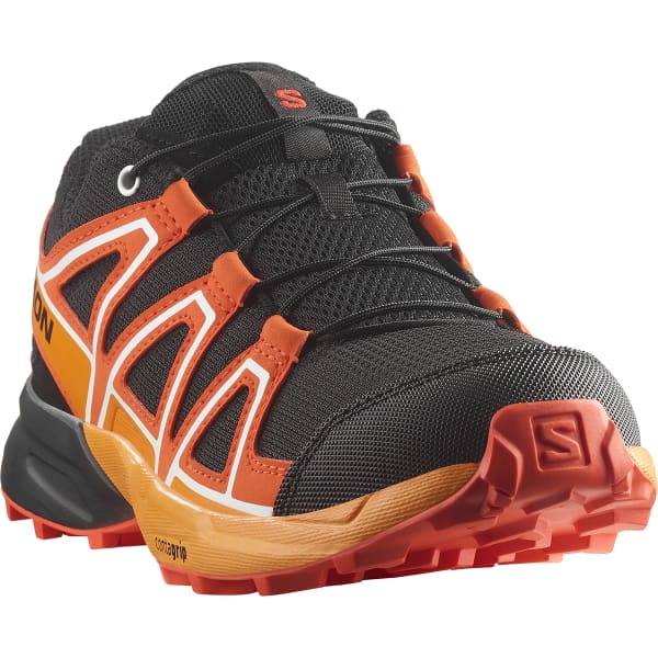 Chaussure trail SALOMON SPEEDCROSS J BLACK/CHERRY TOMATO/TURMERIC