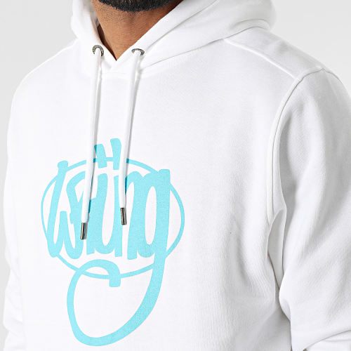 Sweat Capuche Essential Blanc