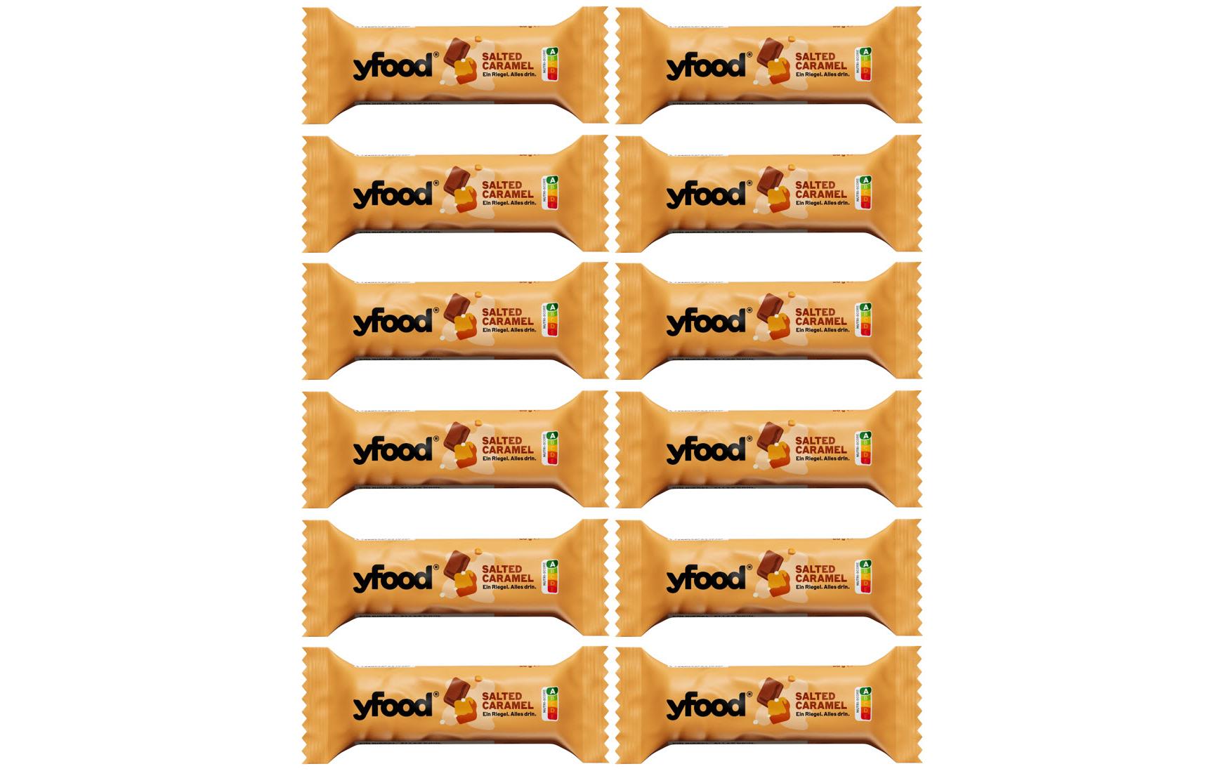Riegel Salted Caramel 12 x 60 gHigh-Protein Riegel ohne Zuckerzusatz