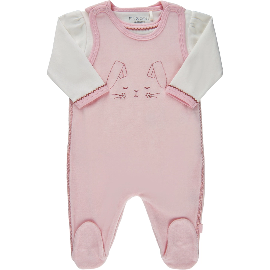 FIXONI Strampler Set light rose
