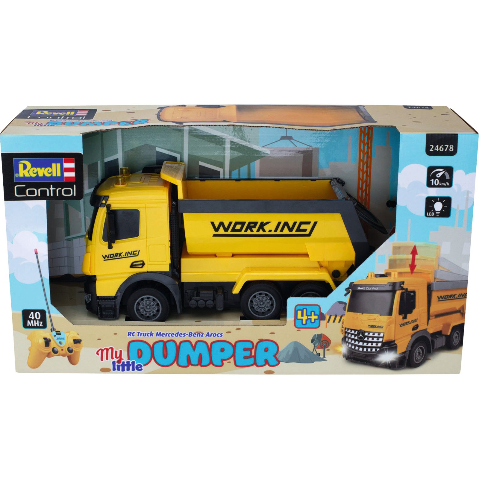 Revell Control RC Truck Mercedes-Benz Arocs My little Dumper