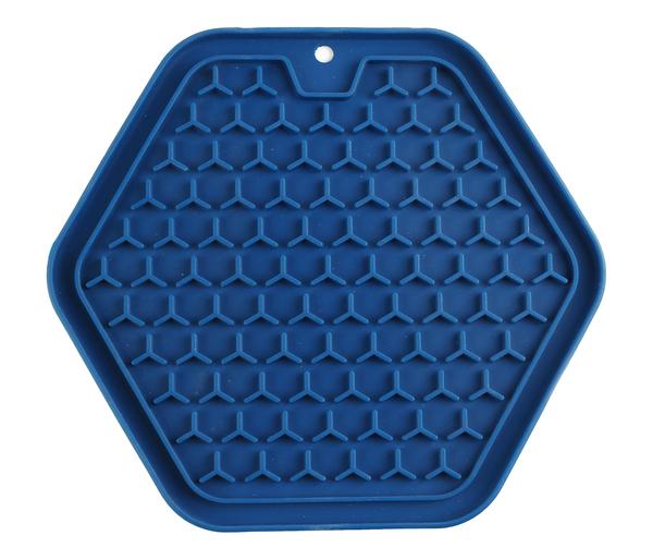 Dehner Lieblinge Leckmatte Sam, blau, ca.