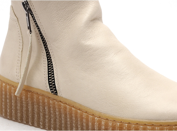 Follia dolce boots bottine plates femme 411 beige