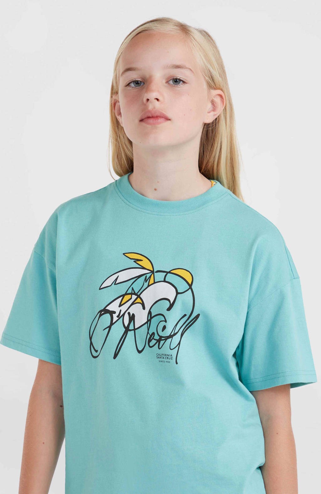 O'Neill T-shirt met printopdruk blauw