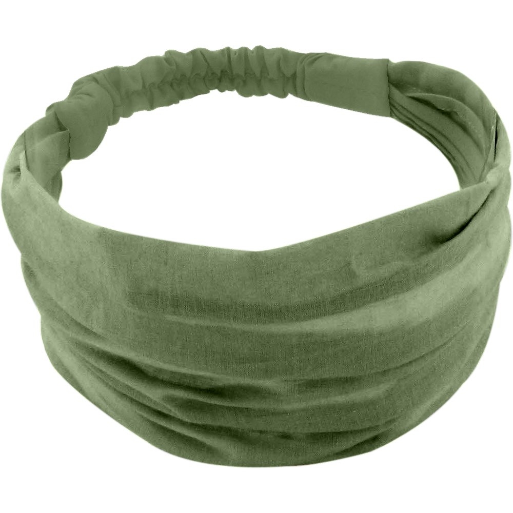 Bandeau Fichu Bébé Gaze Vert Sauge