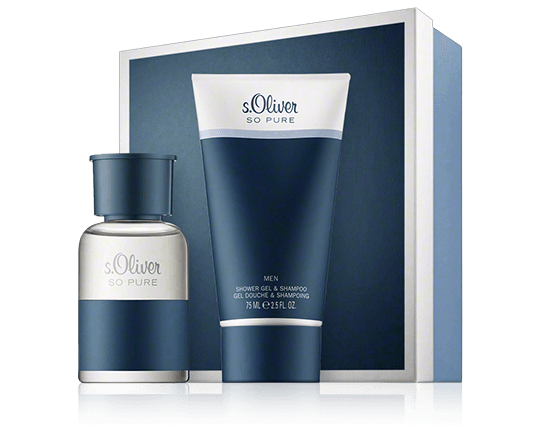s.Oliver So Pure Men Set mit Shower Gel 30ml-75ml