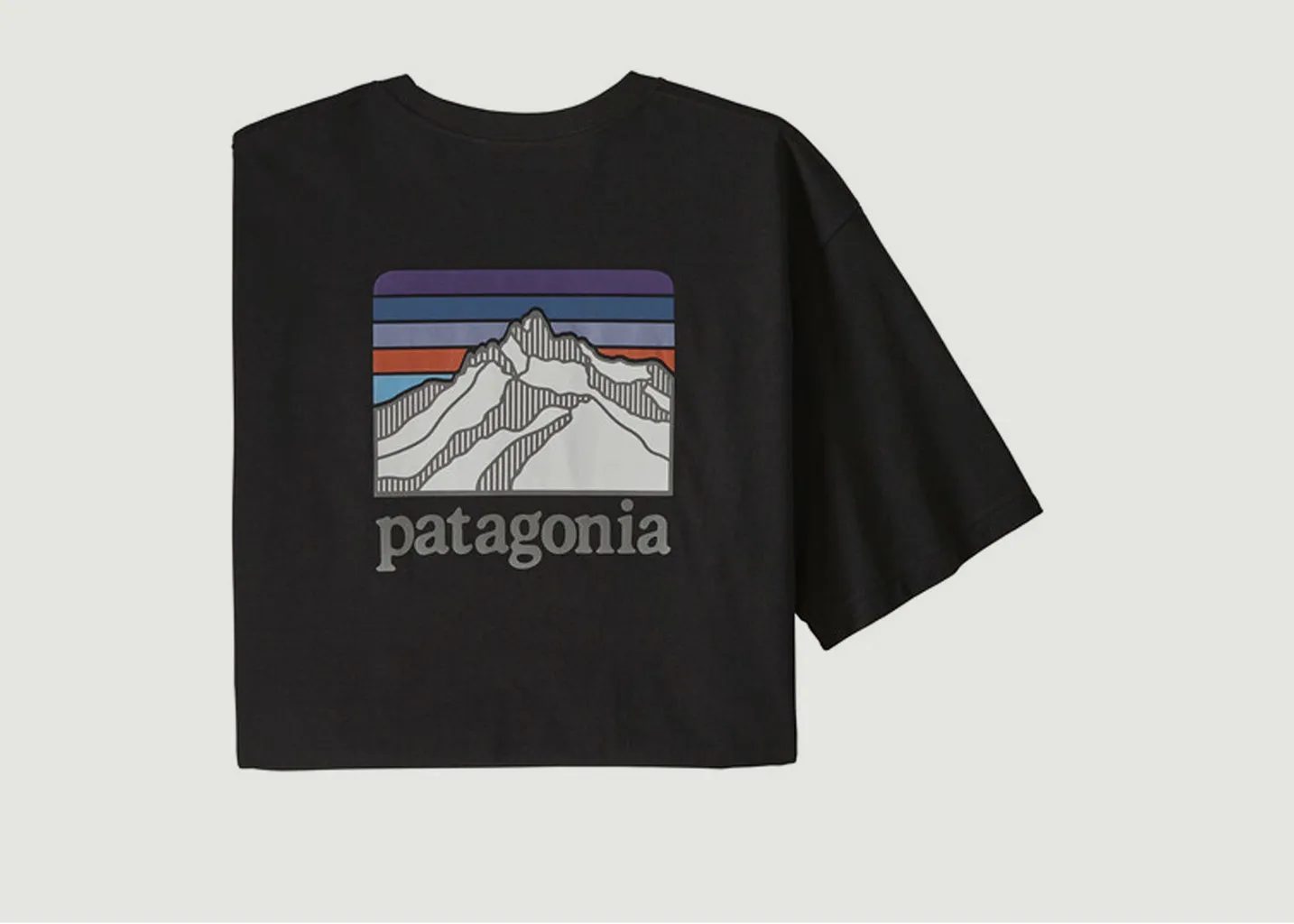 T-shirt Line Logo Ridge Pocket Responsibili-Tee Patagonia
