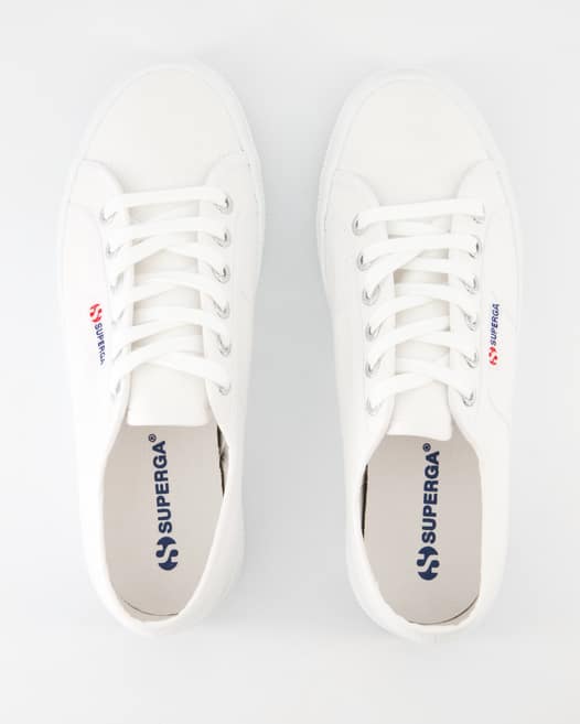 Superga 2740 Schnürschuhe in Weiß