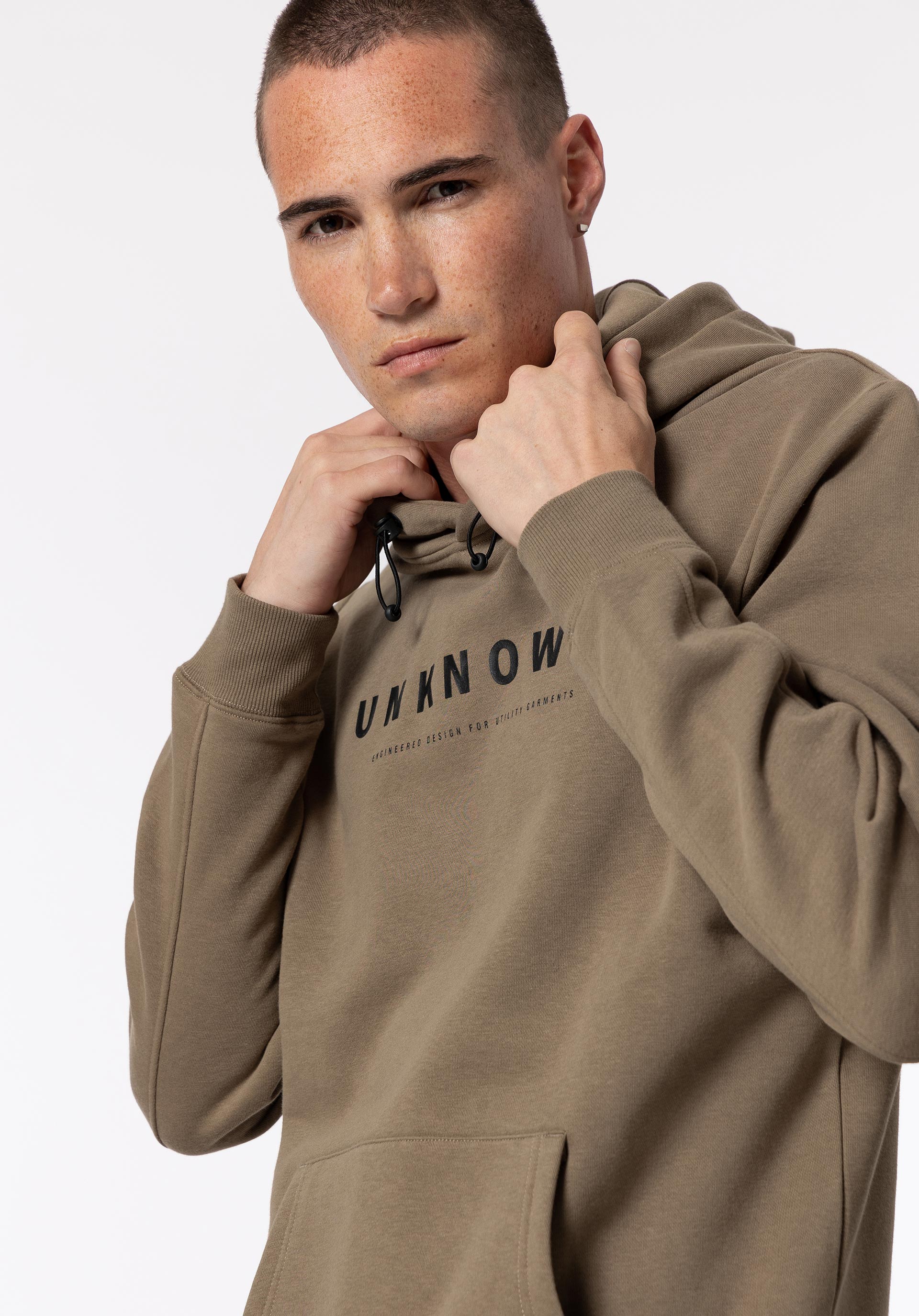 Hoodie com Estampado Frontal