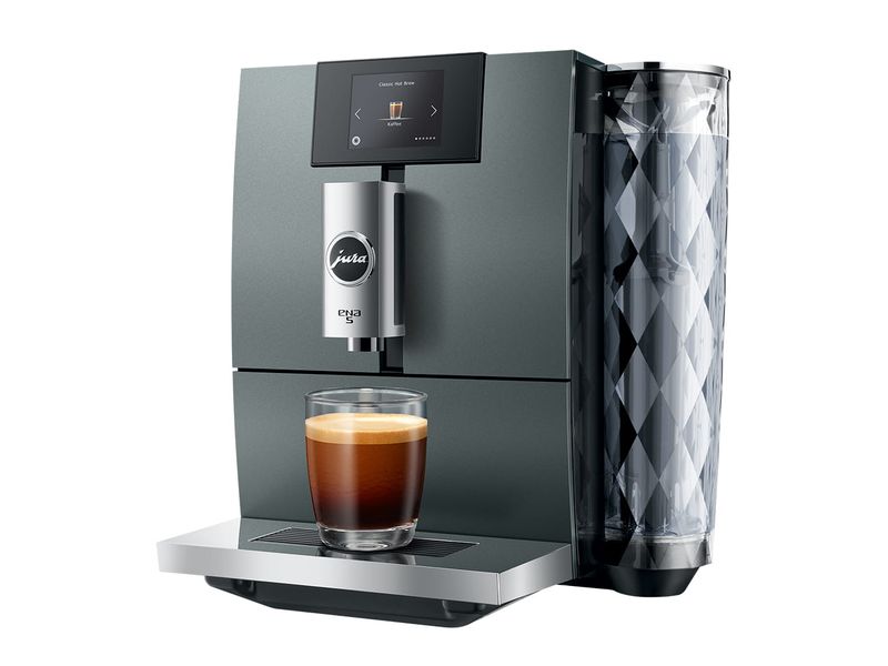 JURA Kaffeevollautomat ENA 5 Night Inox (SA) Vollautomatische Kaffeemaschine
