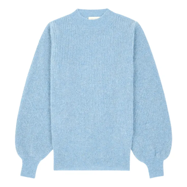 SMALLABLE BASICS Pull Femme Alpaga | Bleu ciel