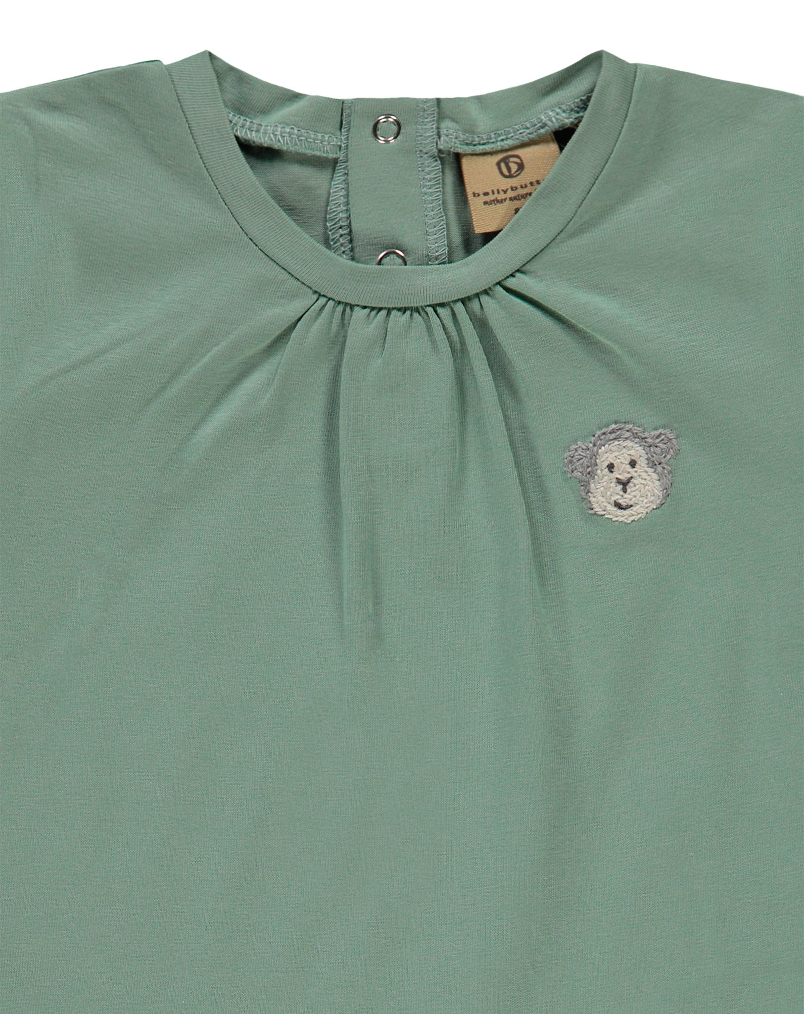 Kleid JUNGLE mit Flügelärmeln in green