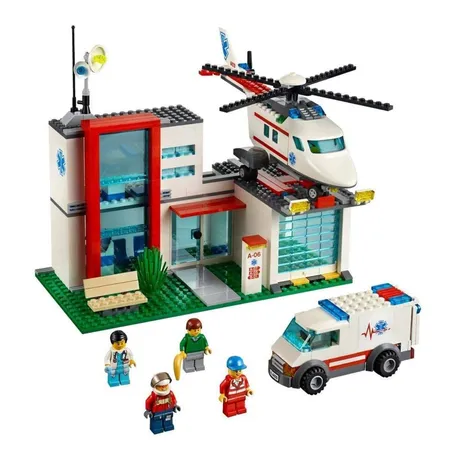 LEGO® City 4429 Helikopter Rettungsbasis