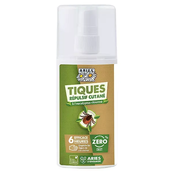 Spray repelente de carrapatos rastejantes Aries, 100ml