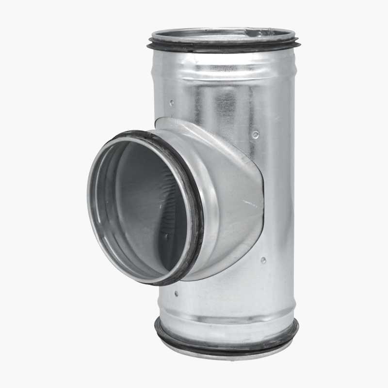 T-kobling, Ø125 mm