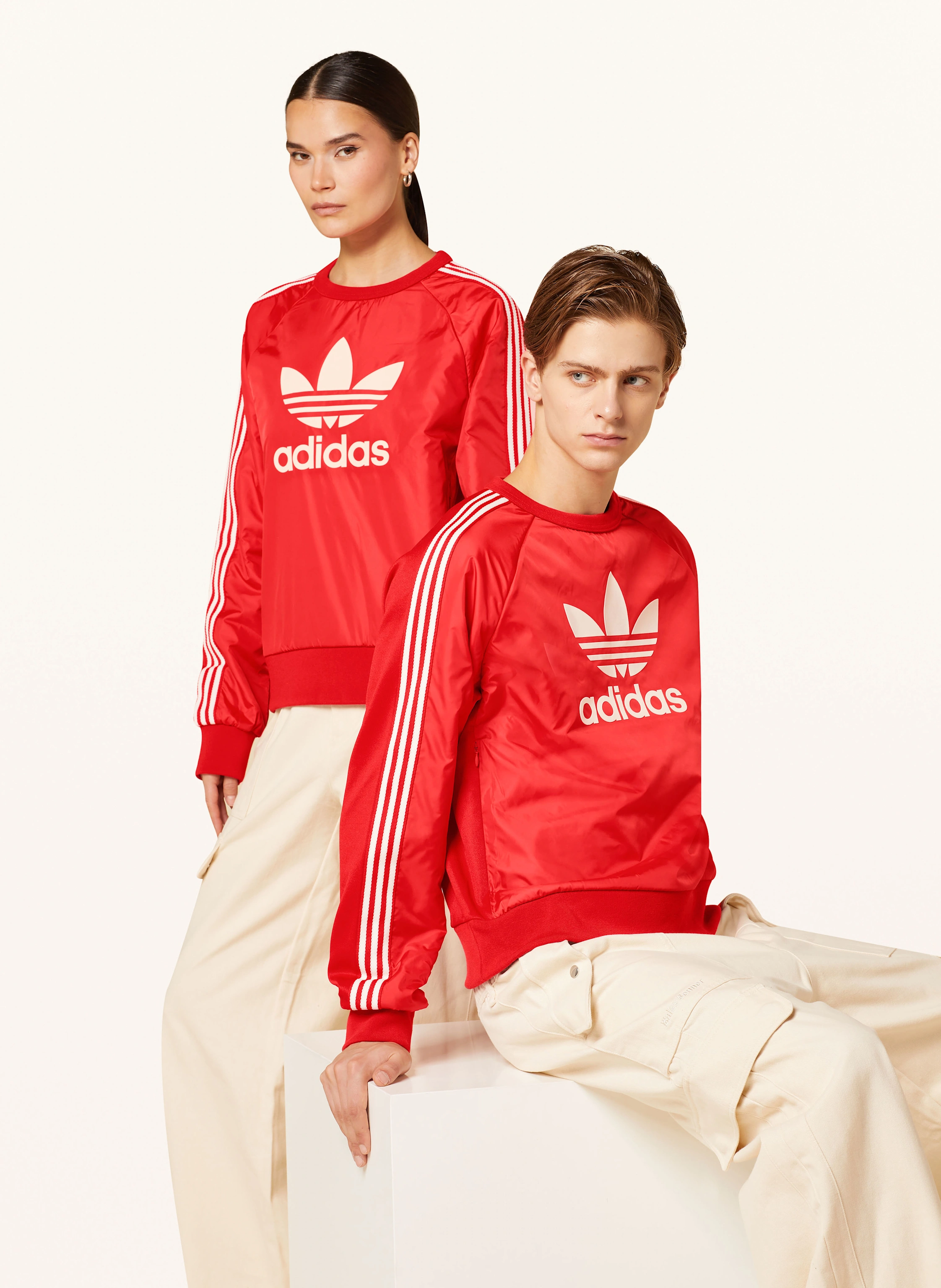 adidas Sweatshirt WALES BONNER im Materialmix