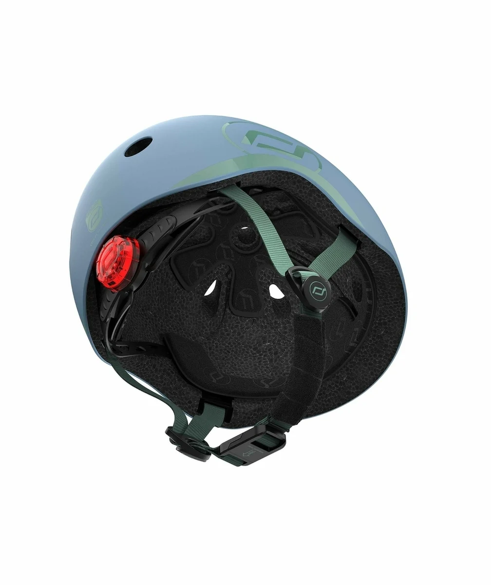 SCOOT AND RIDECASQUE XS BLEU ACIER