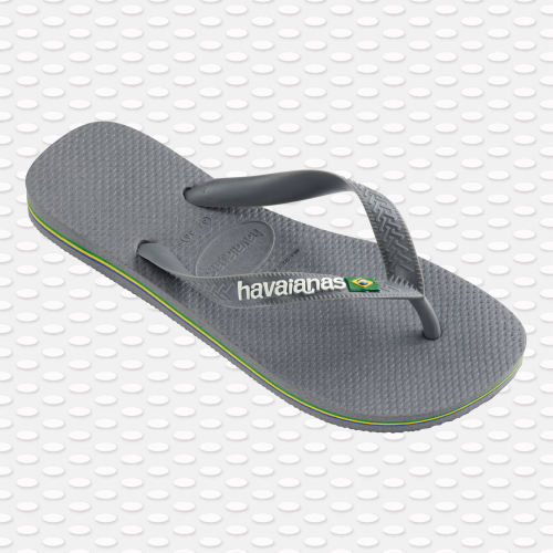 Tongs Brasil Logo Gris