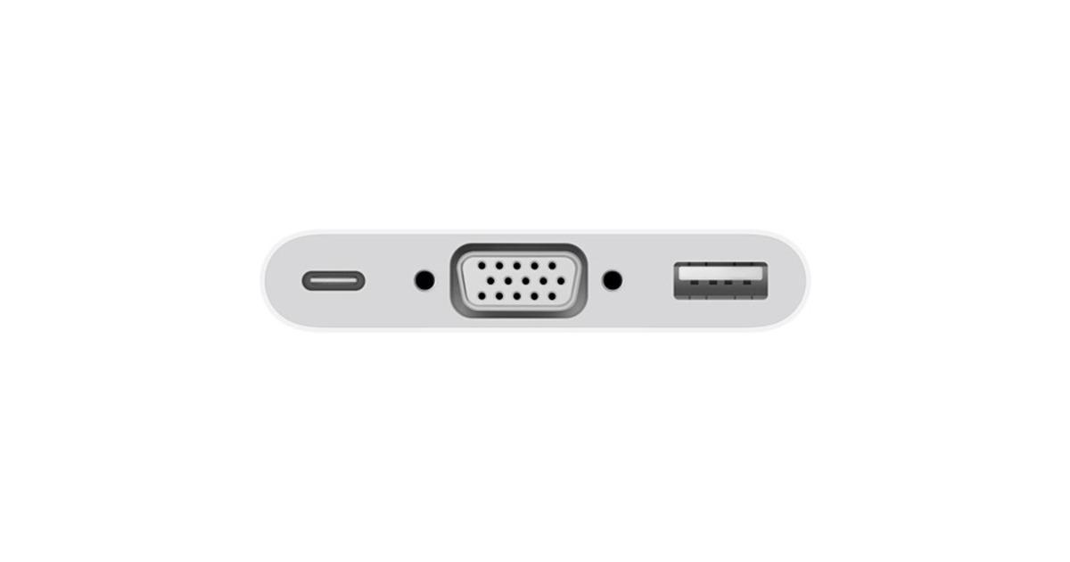 AppleUSB-C naar VGA Multiport Adapter  (Wit)