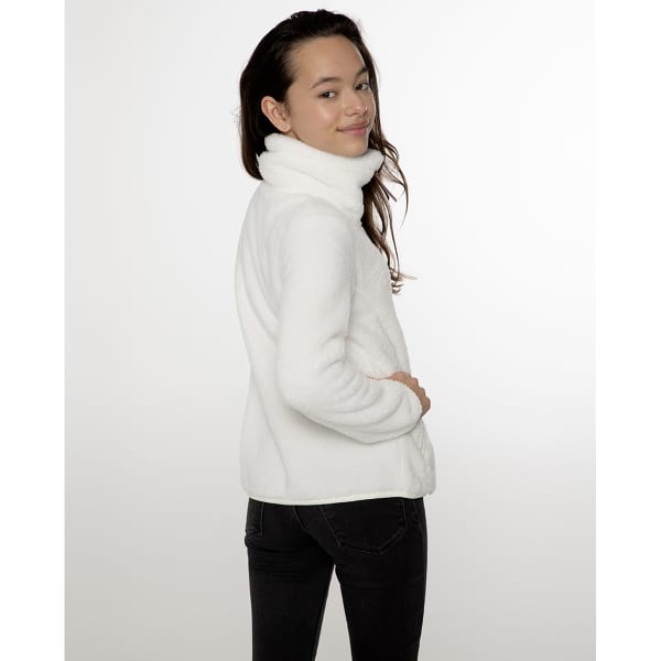 Veste polaire PROTEST RIRI JR FULL ZIP TOP SEASHELLOFFWHITE