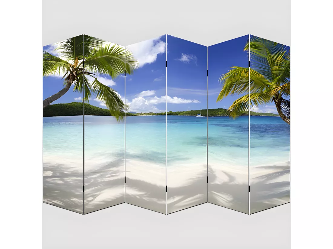 Paravent 6 panneaux pans 240 x 3 x 180 cm PAR04007