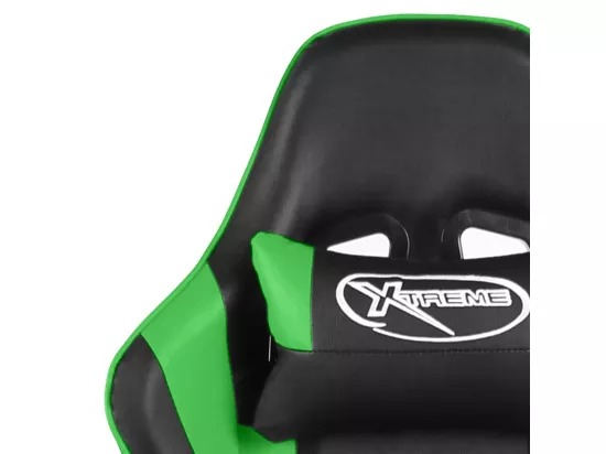 Chaise de jeu pivotante Vert PVC