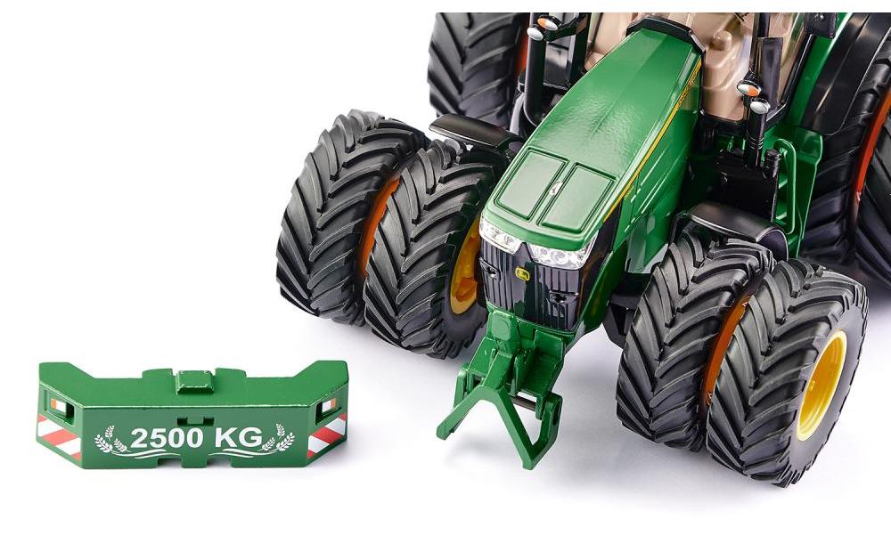Traktor John Deere 7290R Doppelreifen, App 1:32<br>Siku Control Traktor mit Bluetooth Smartphone App Steuerung