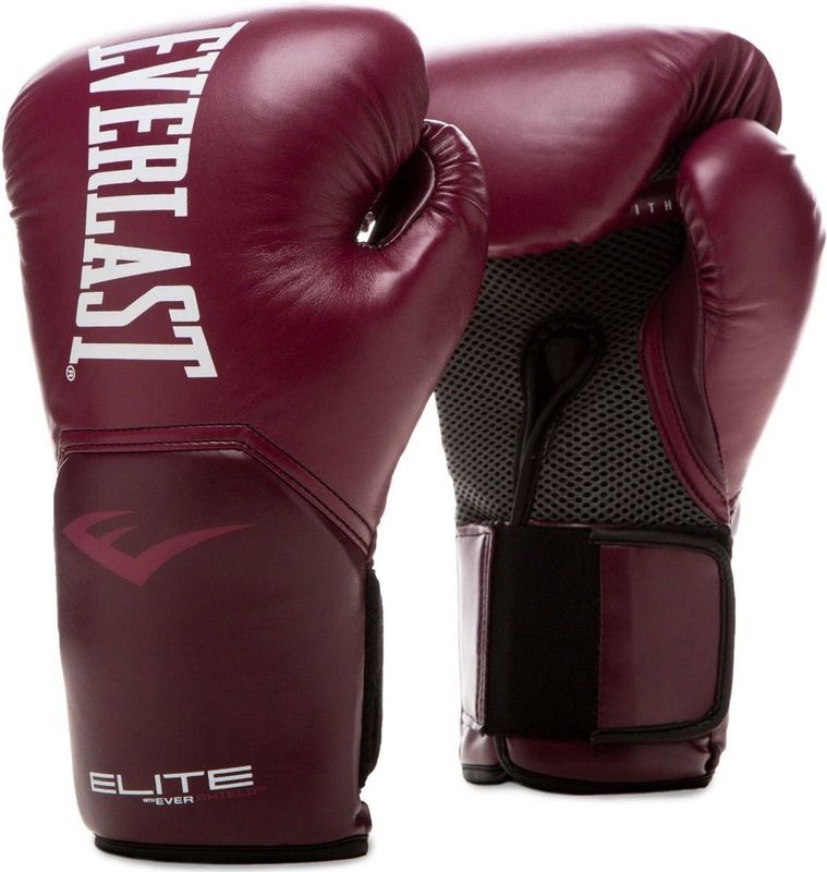 Everlast - Elite 2 - Bokshandschoenen - Zwart/Goud - Drielaagse Schuim