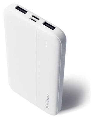 Batterie externe Wozinsky Li-Po 10000mAh 2 x USB blanche