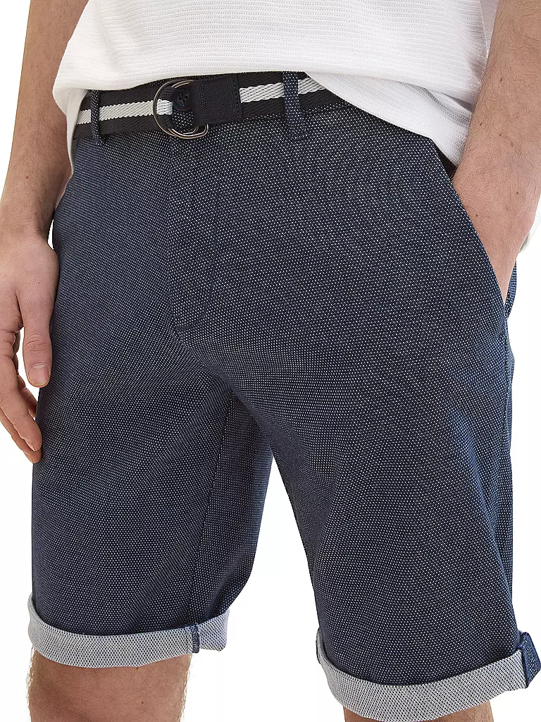 TOM TAILOR Shorts Slim Fit dunkelblau
