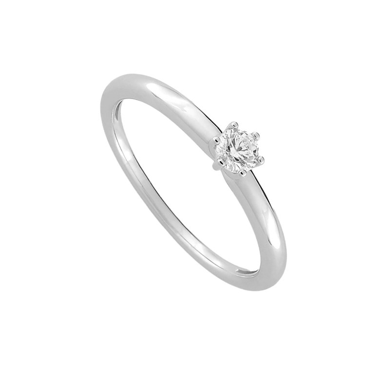 Bague Femme - Oxyde de zirconium - Or 18 Carats