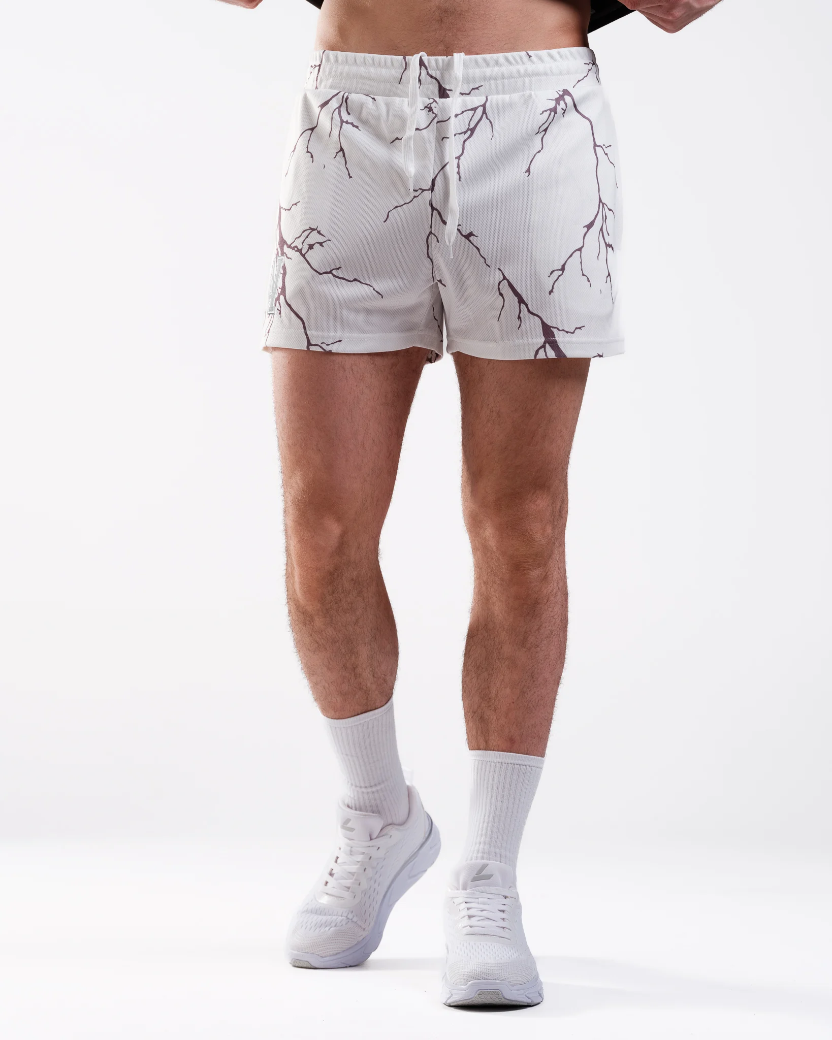 AWARE Mesh Shorts White