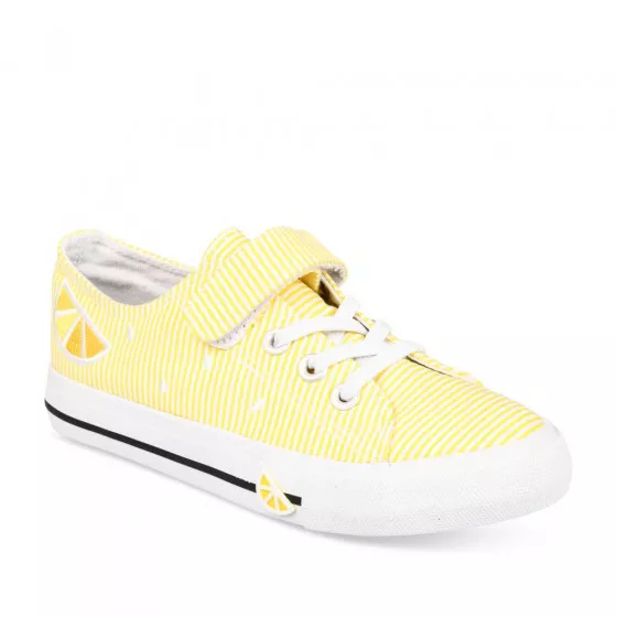 Baskets JAUNE LOVELY SKULL
