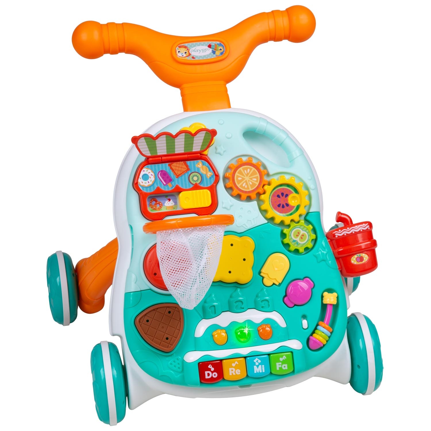Playgro 2-in-1 babywalker en speeltafel multi