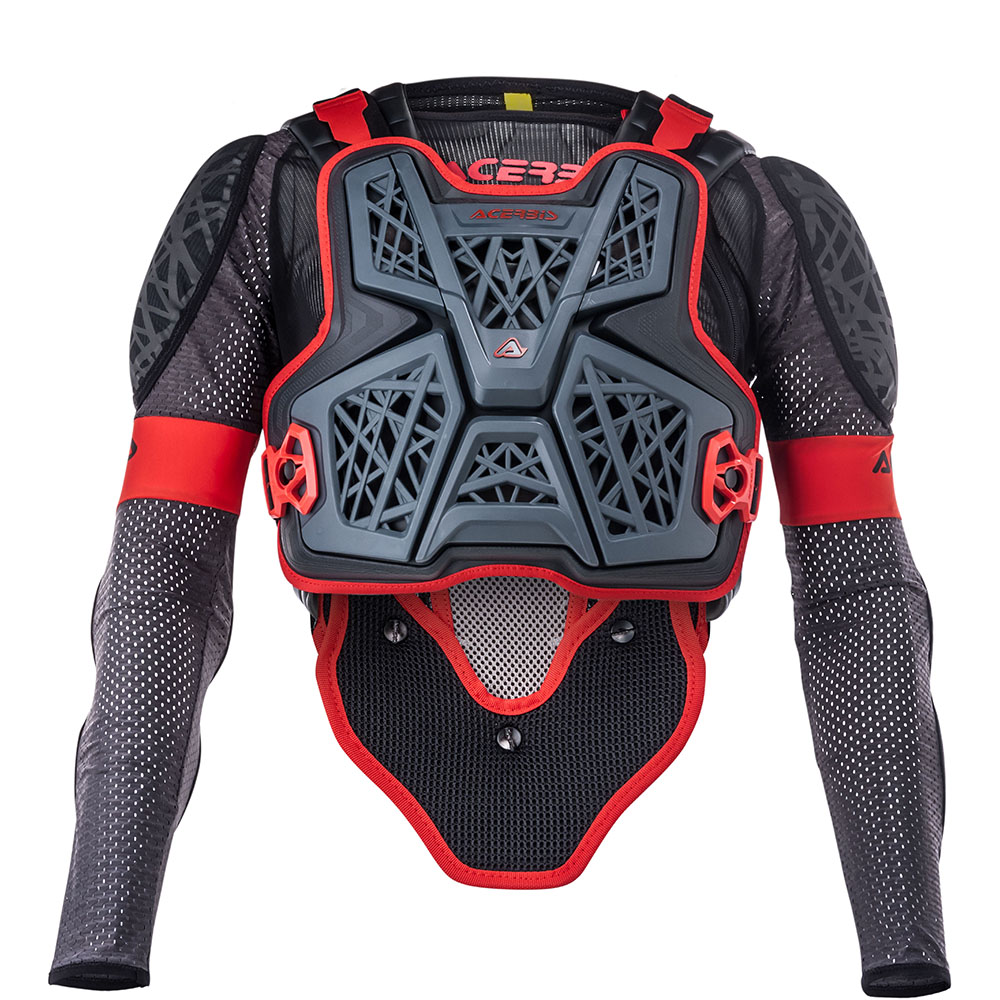 Acerbis - Gilet de protection/Pare-pierre Galaxy Noir / Gris