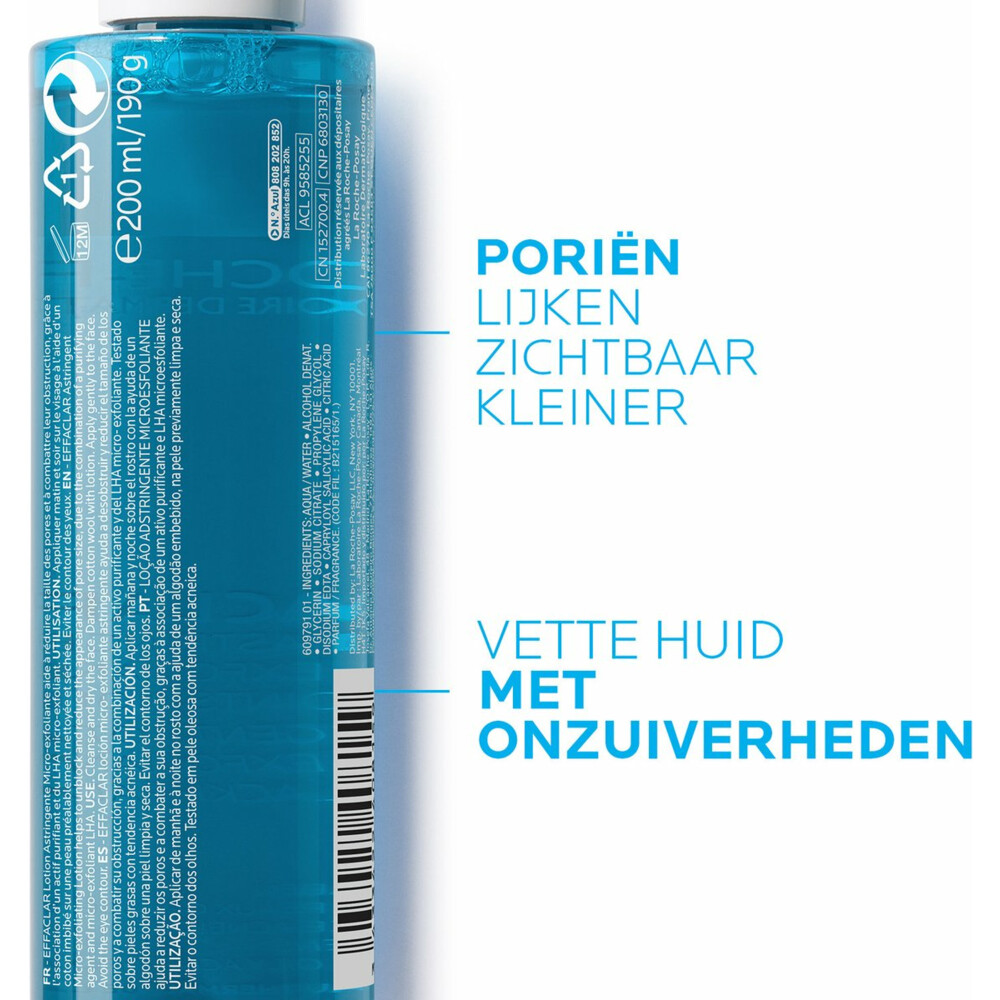 La Roche Posay Effaclar Micro-Exfoliërende Lotion200 ml