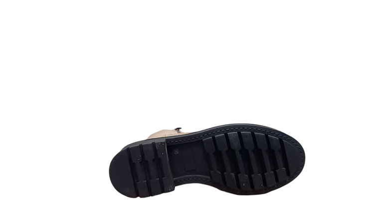 AQA Shoes A8637 Taupe