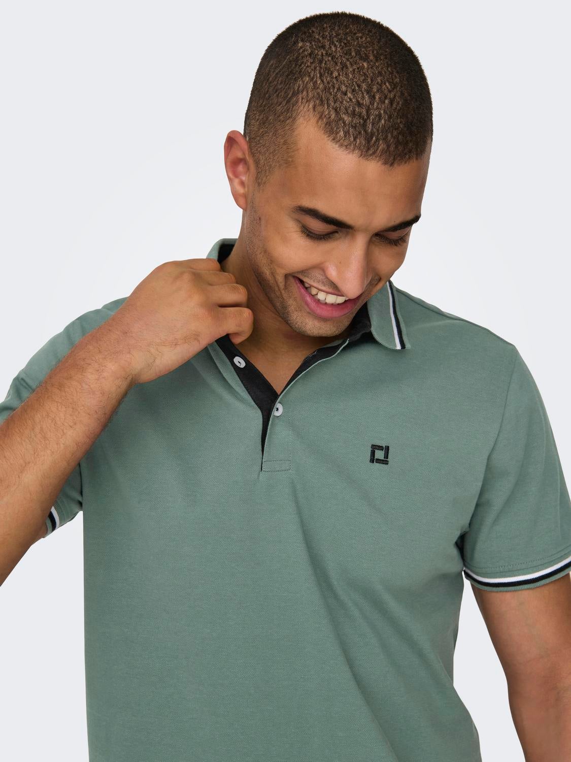 ONSFLETCHER Polo Dark Forest