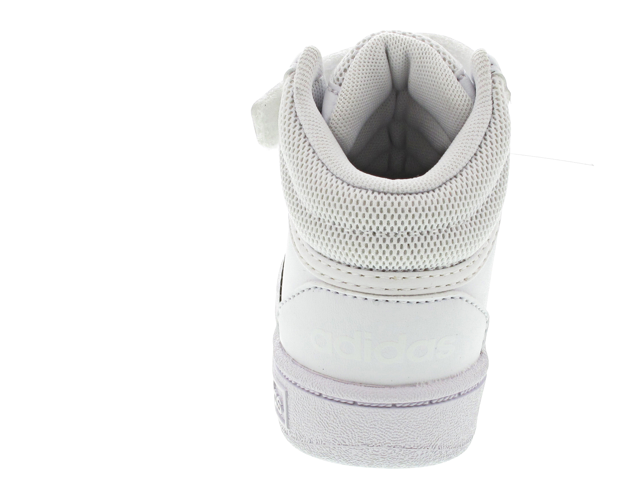 adidas Hoops Mid 3.0 AC I Lauflern Klett weiß