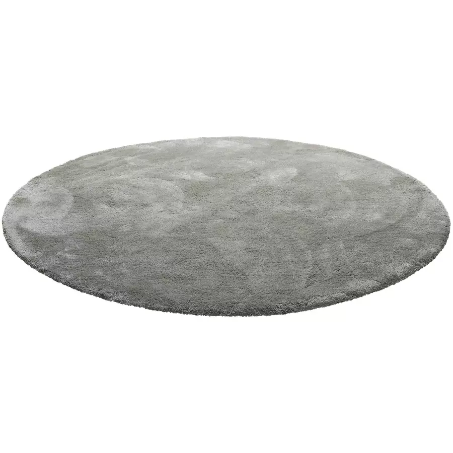 Homie Living Hochflorteppich Pisa taupe grau