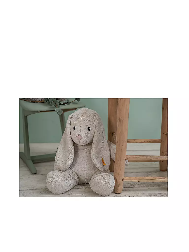 STEIFF Hoppie Hase 48cm hellgrau