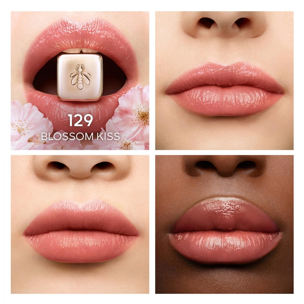 GUERLAIN KissKiss Bee Glow Baume teinté infusé en miel 98% d'origine naturelle