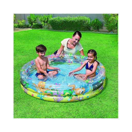Piscina inflável infantil 152x152x30cm 51082b-03