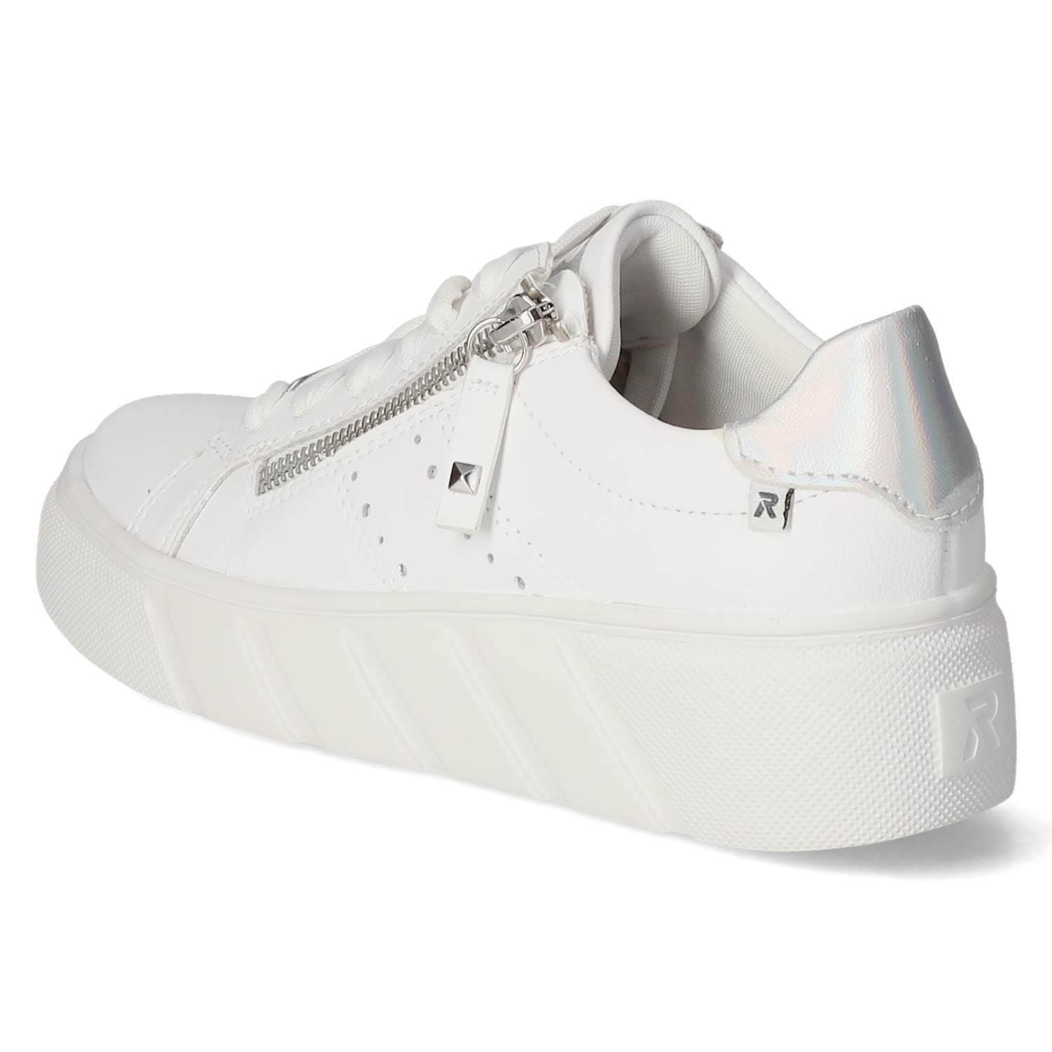Rieker Low Sneaker - weiss