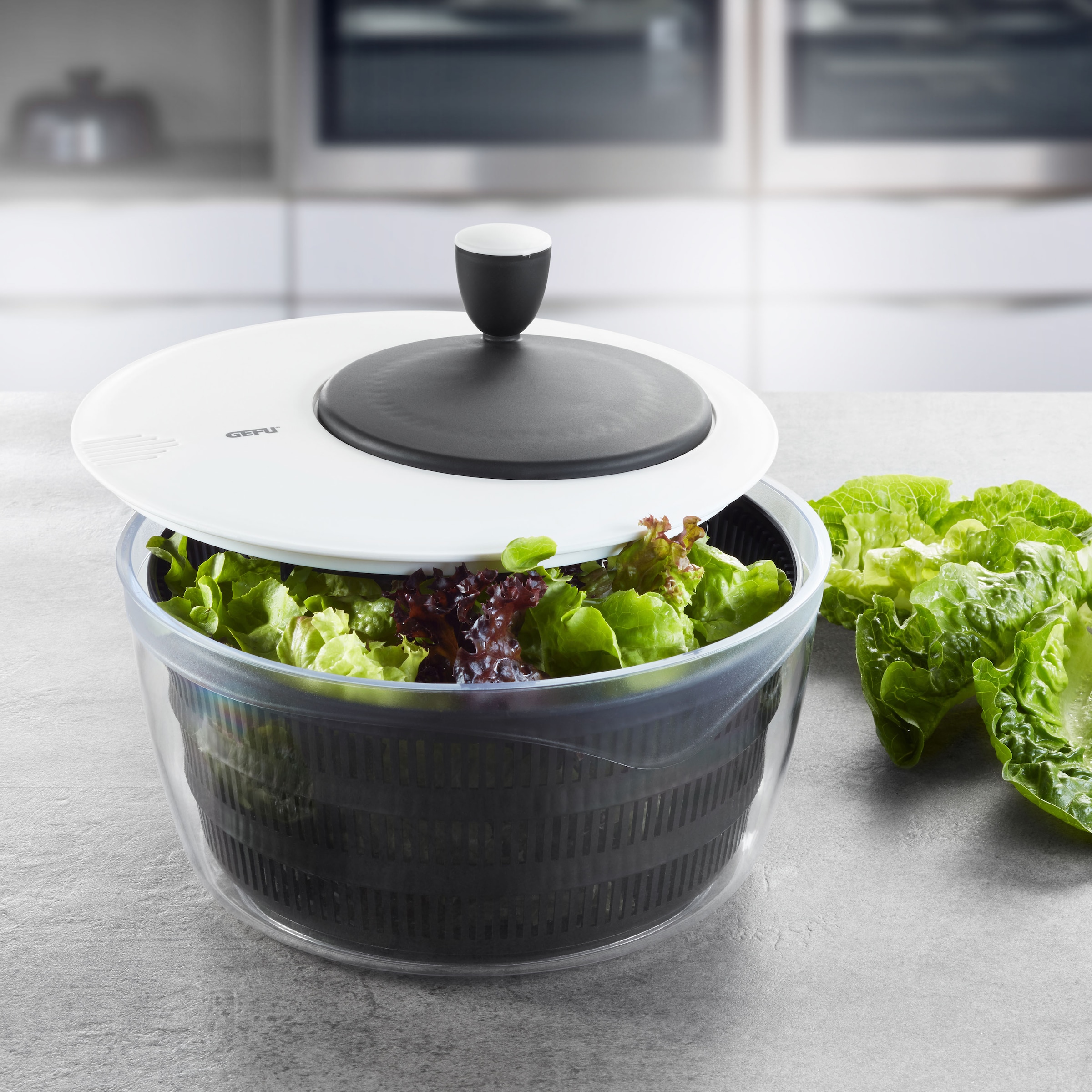 GEFU Salatschleuder »ROTARE« einfacher Kurbelantrieb, 3 Liter