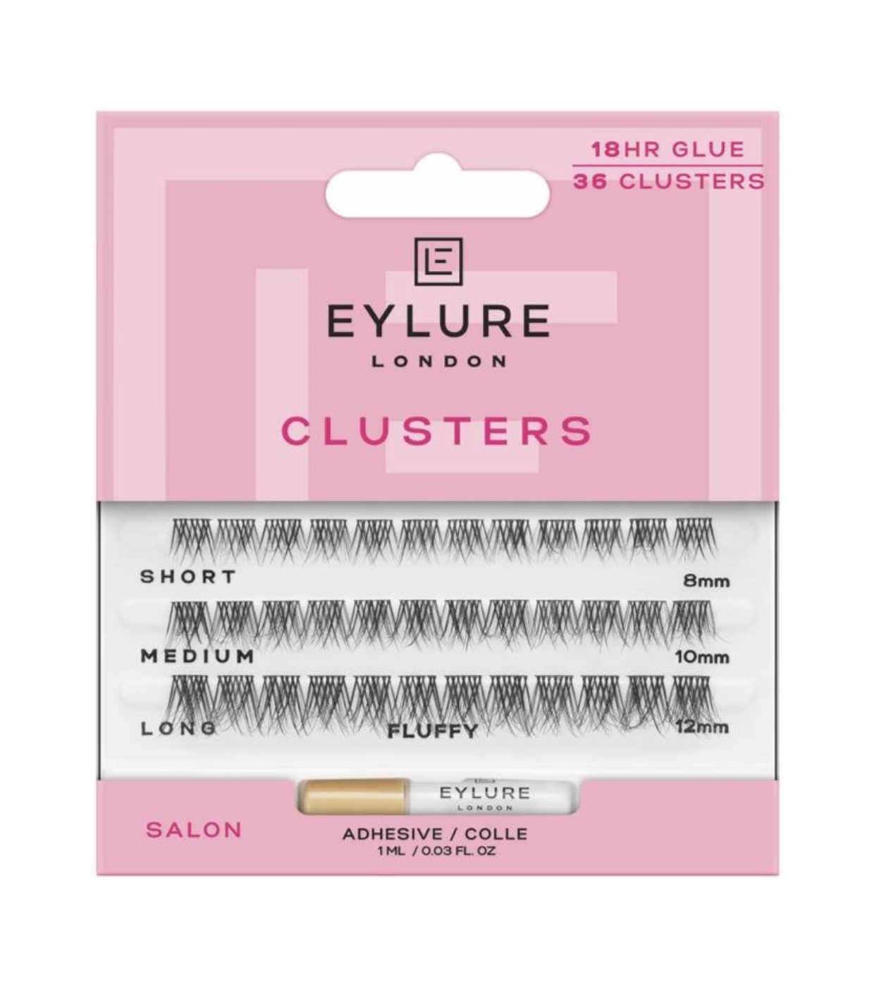 Eylure - Cílios Postiços Individuais Clusters - Fluffy